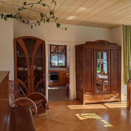 Familienferienwohnung Villa Zaunkoenigin Bischofsheim an der Rhon Bagian luar foto