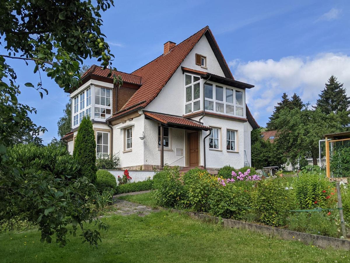 Familienferienwohnung Villa Zaunkoenigin Bischofsheim an der Rhon Bagian luar foto